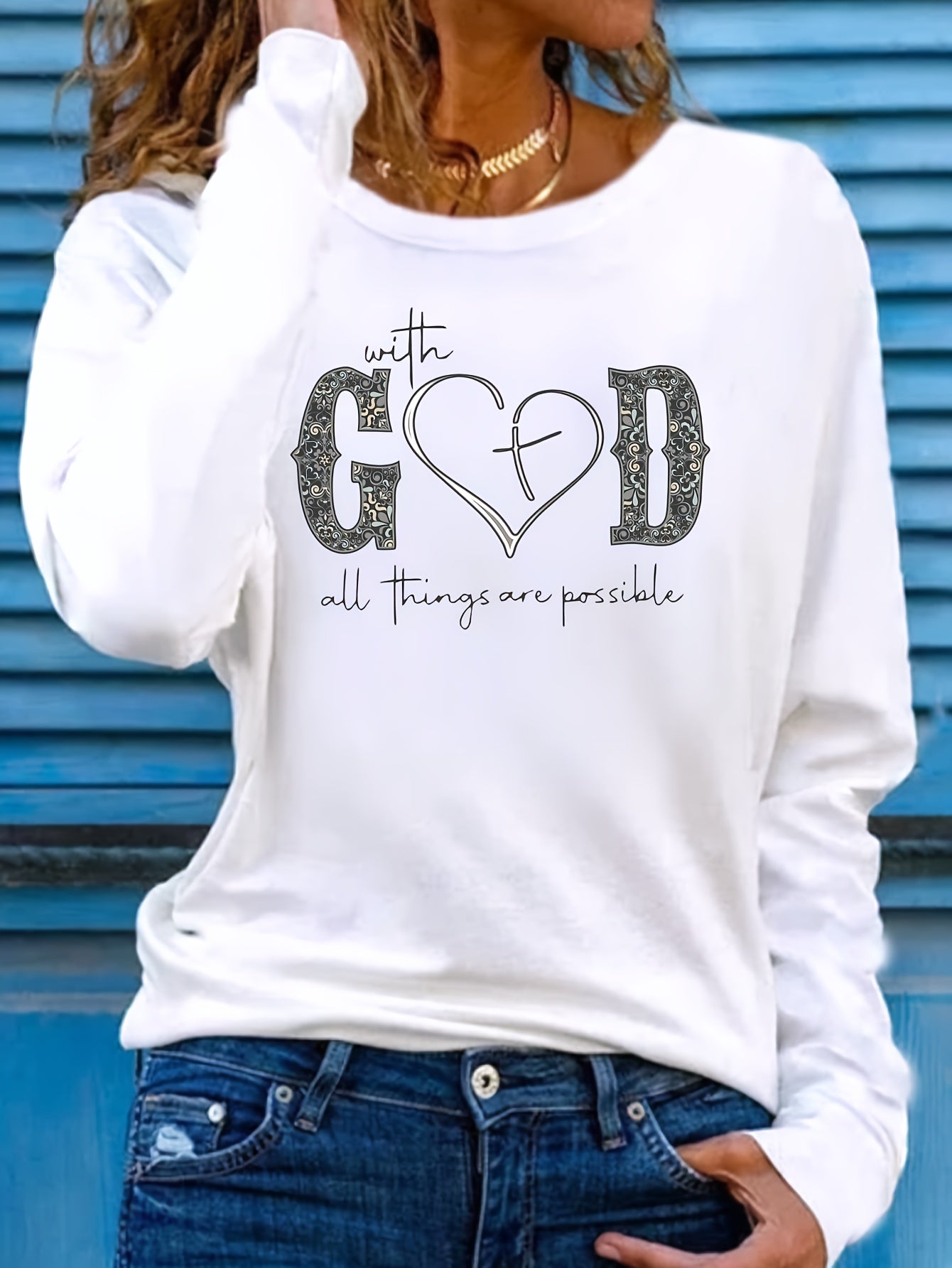 Gods Blessing Womens T-shirt