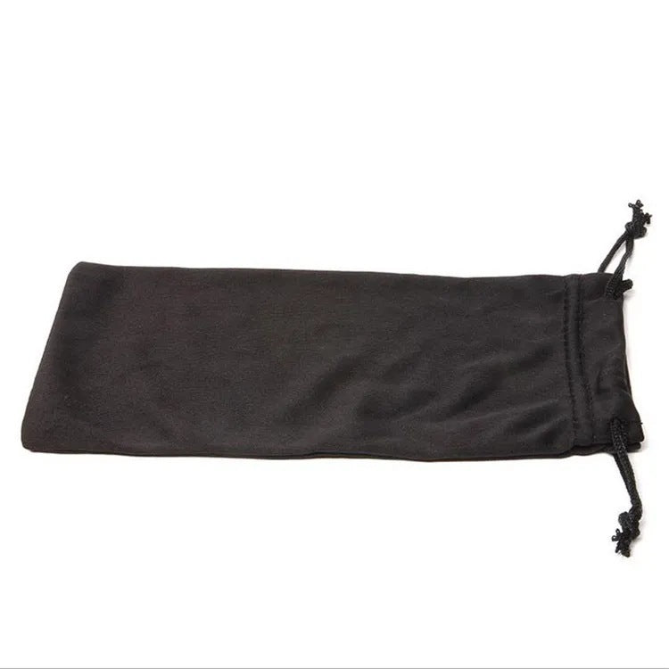 Outdoor Carrying Sunglasses Storage Bag Pressure-proof Flannel Bag