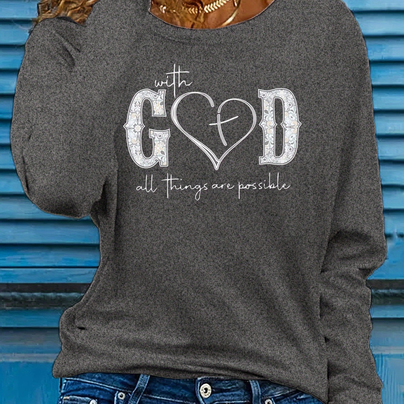 Gods Blessing Womens T-shirt