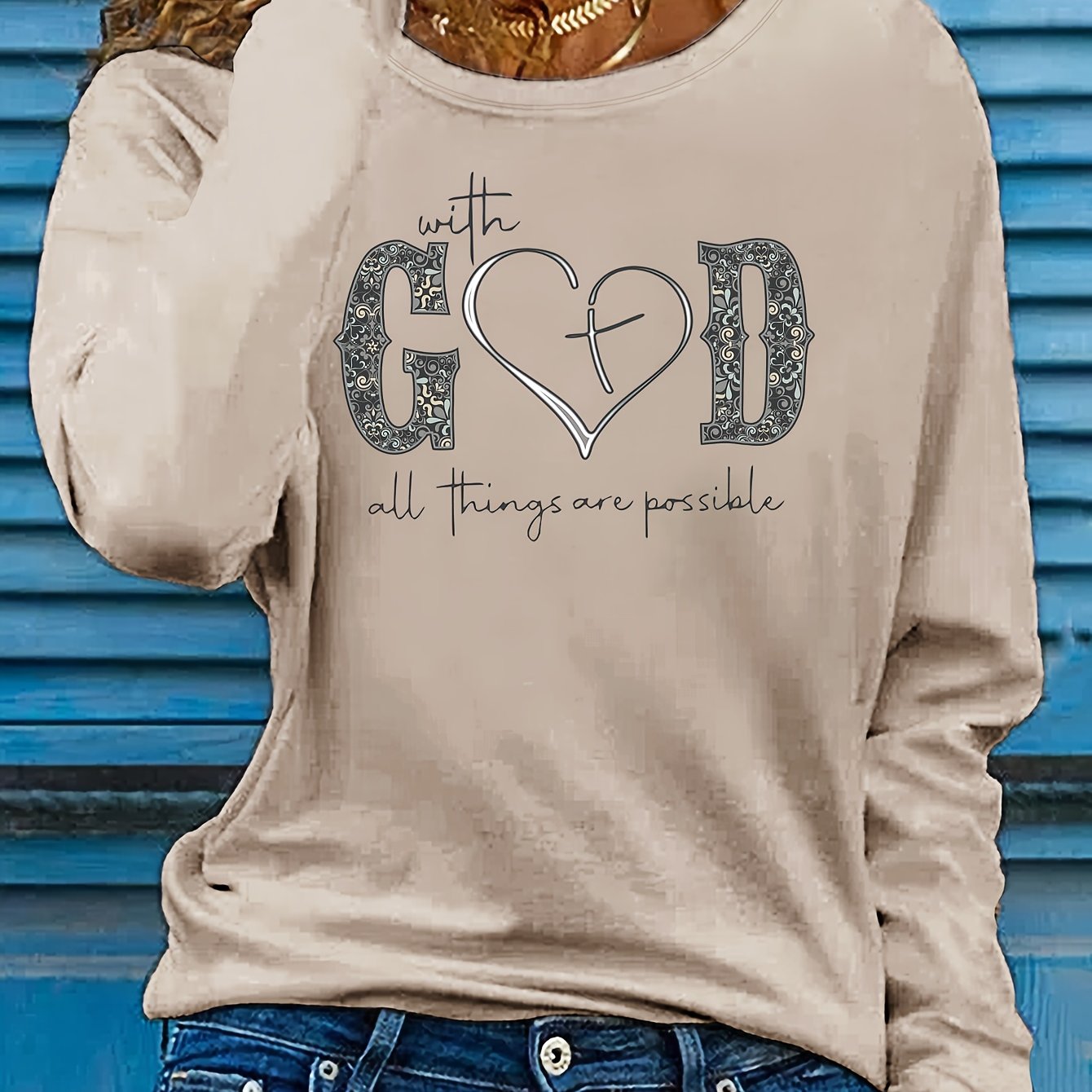 Gods Blessing Womens T-shirt