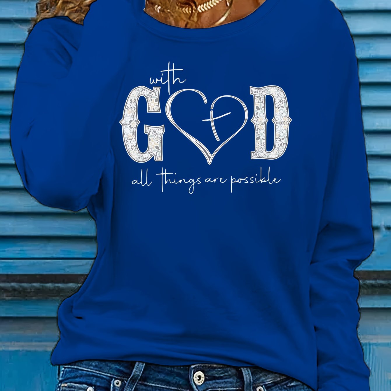 Gods Blessing Womens T-shirt