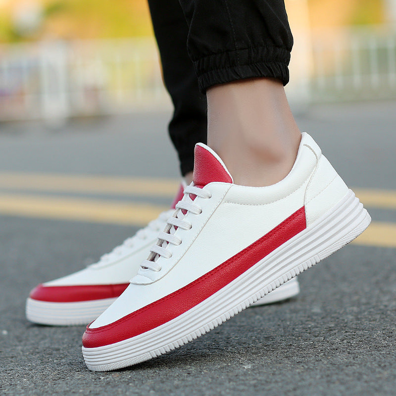 new hot white shoes mens shoes Korean all-match shoes shoes men's British wind in autumn