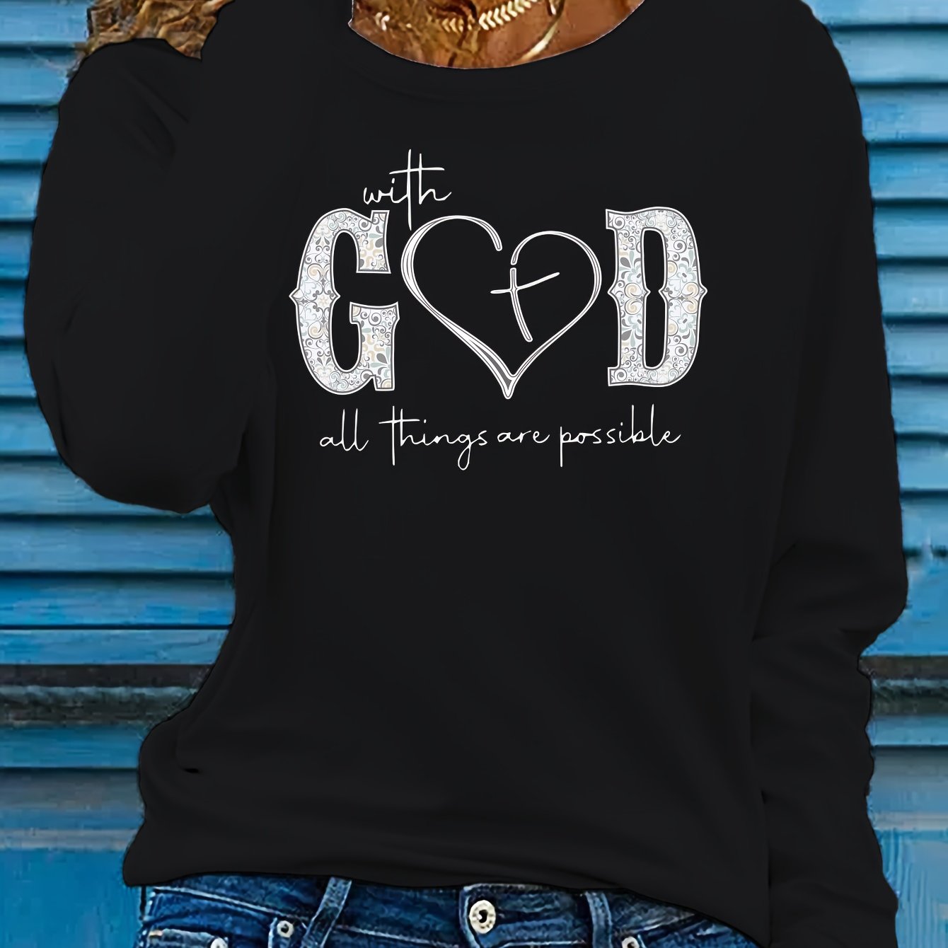 Gods Blessing Womens T-shirt