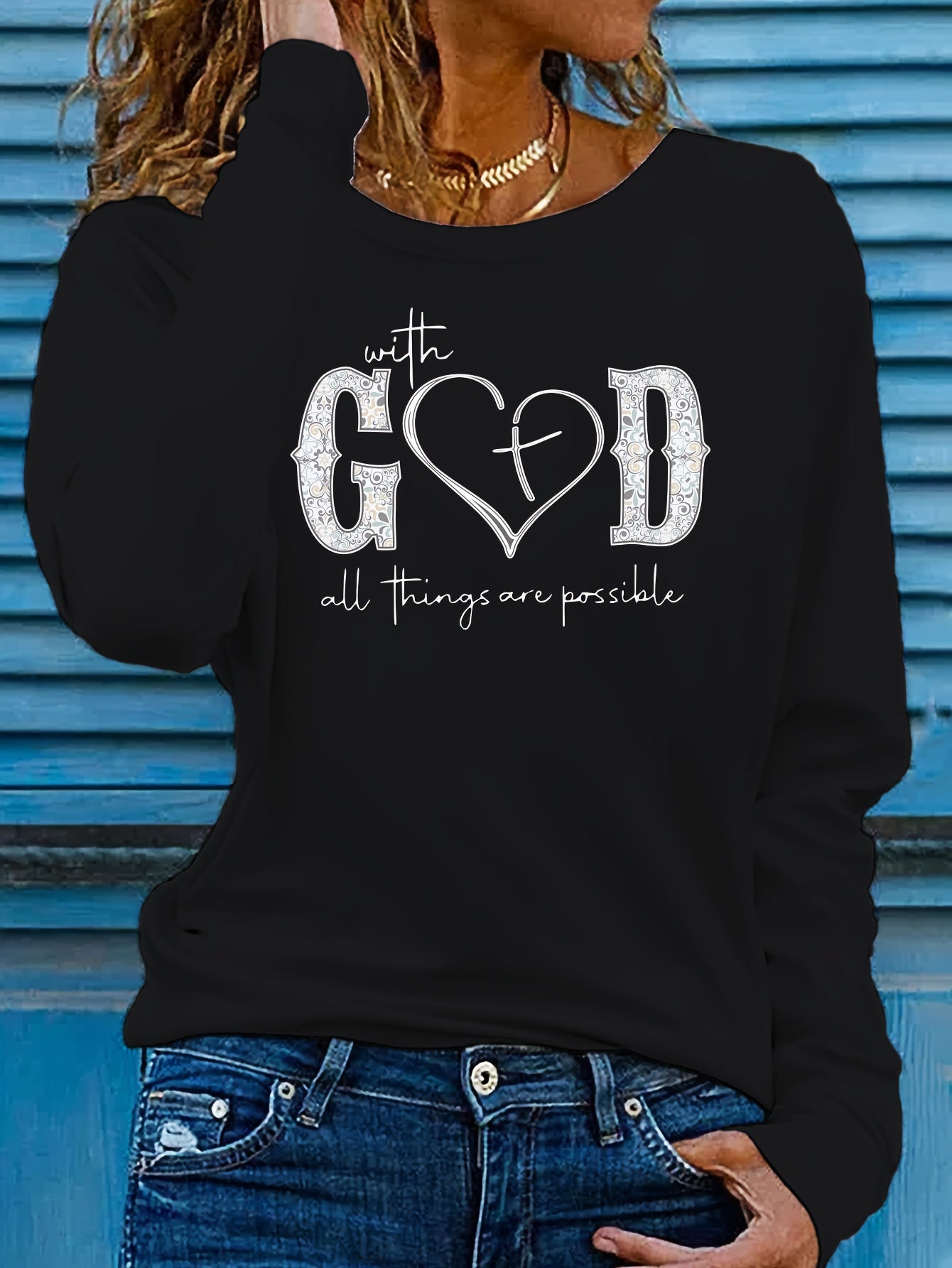 Gods Blessing Womens T-shirt