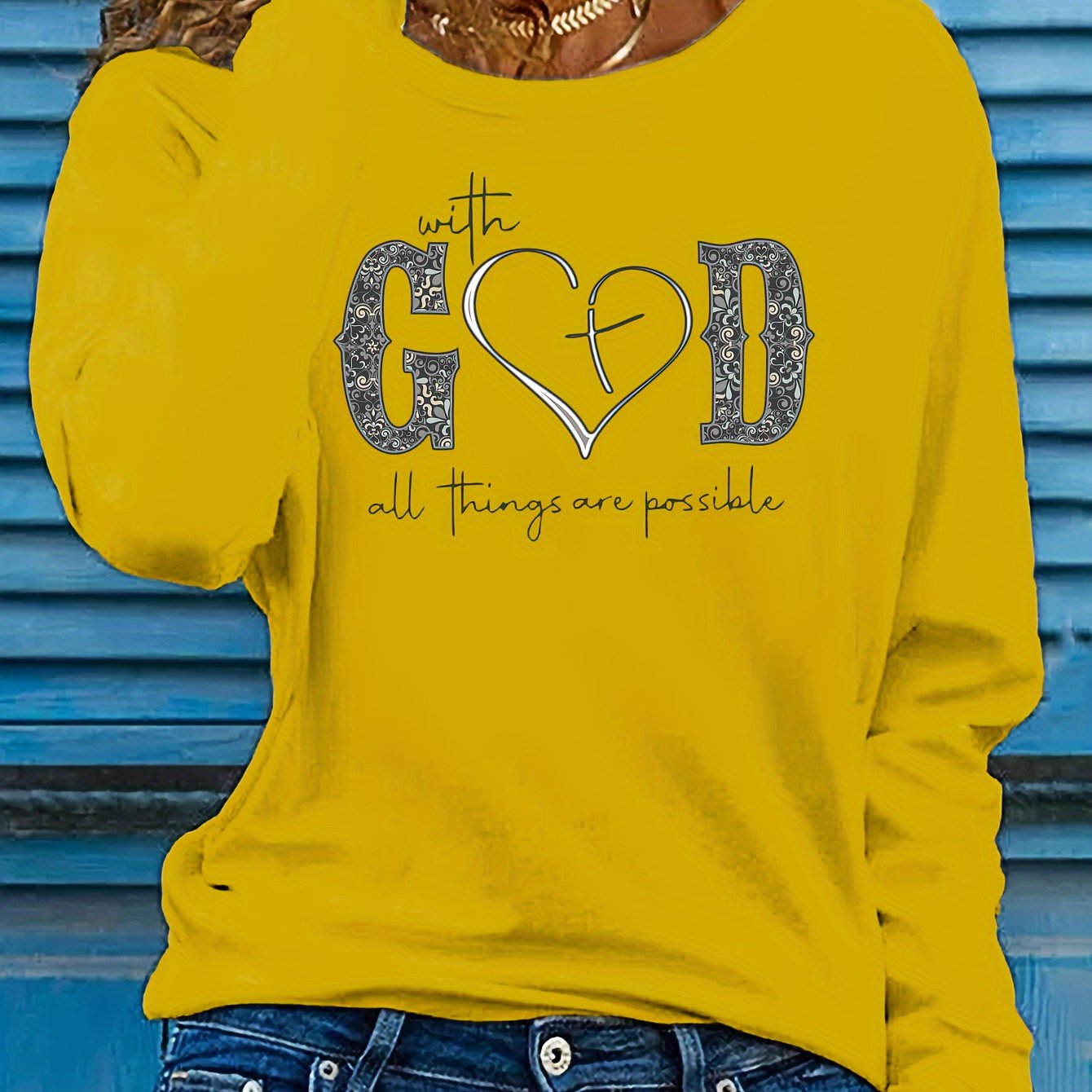 Gods Blessing Womens T-shirt