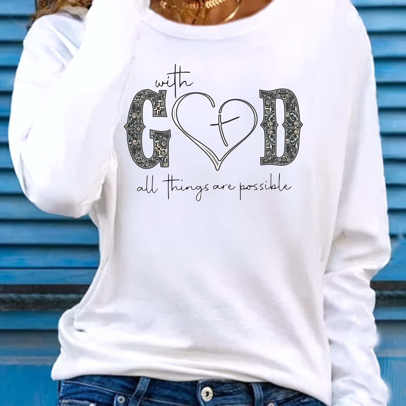 Gods Blessing Womens T-shirt