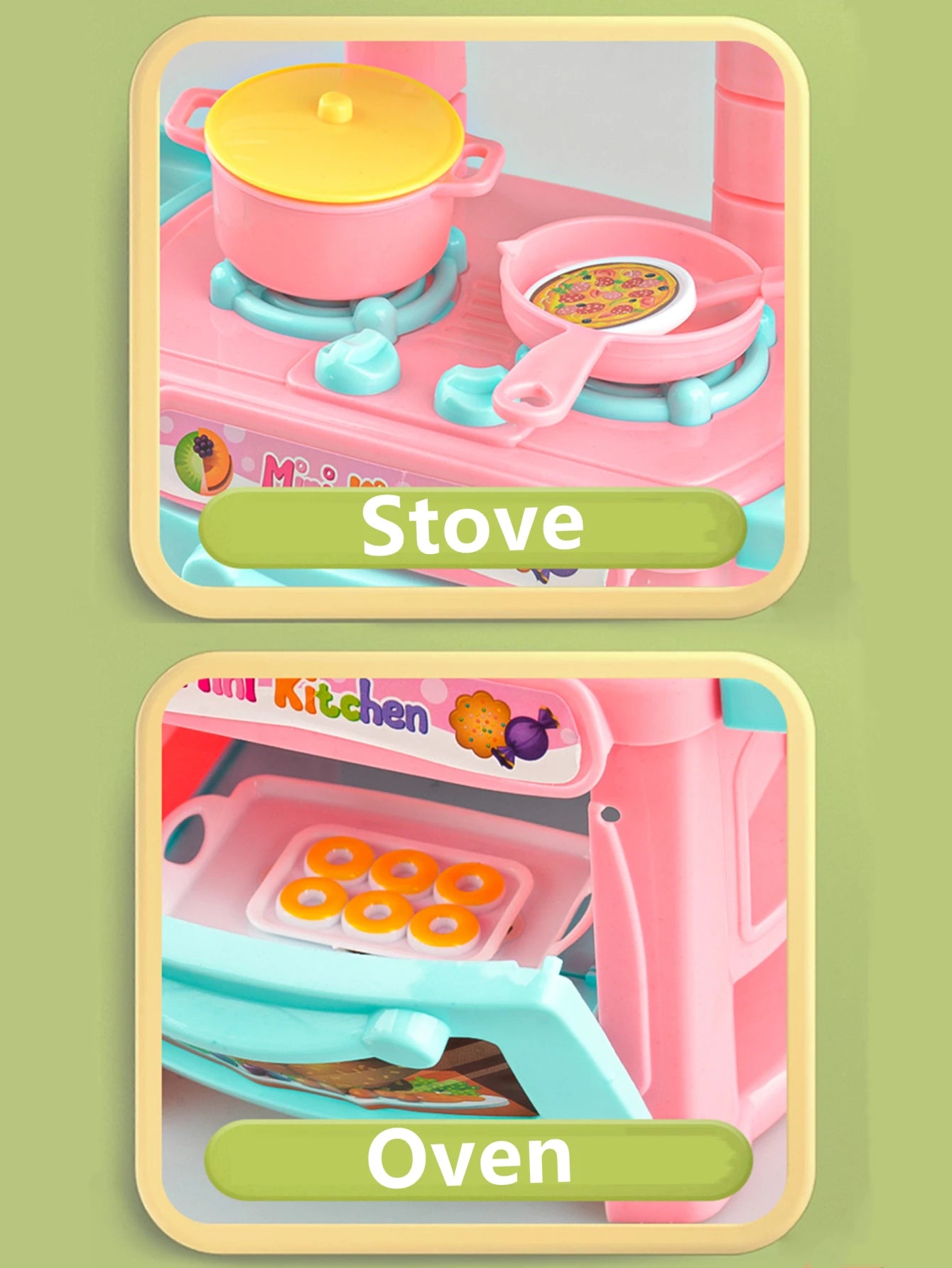 Kitchen Playset Toys, 2 Color