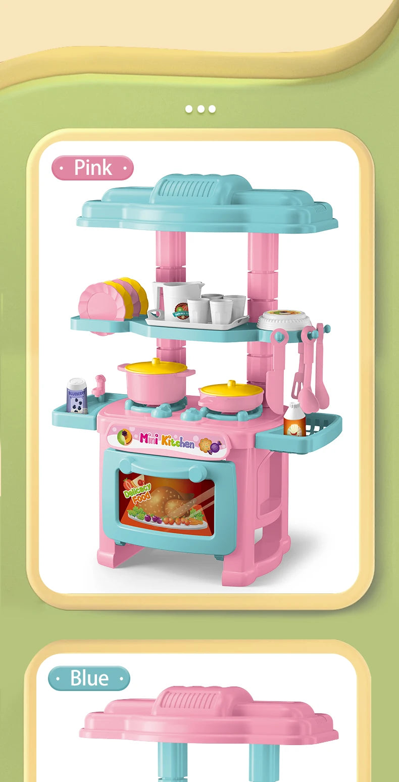 Kitchen Playset Toys, 2 Color
