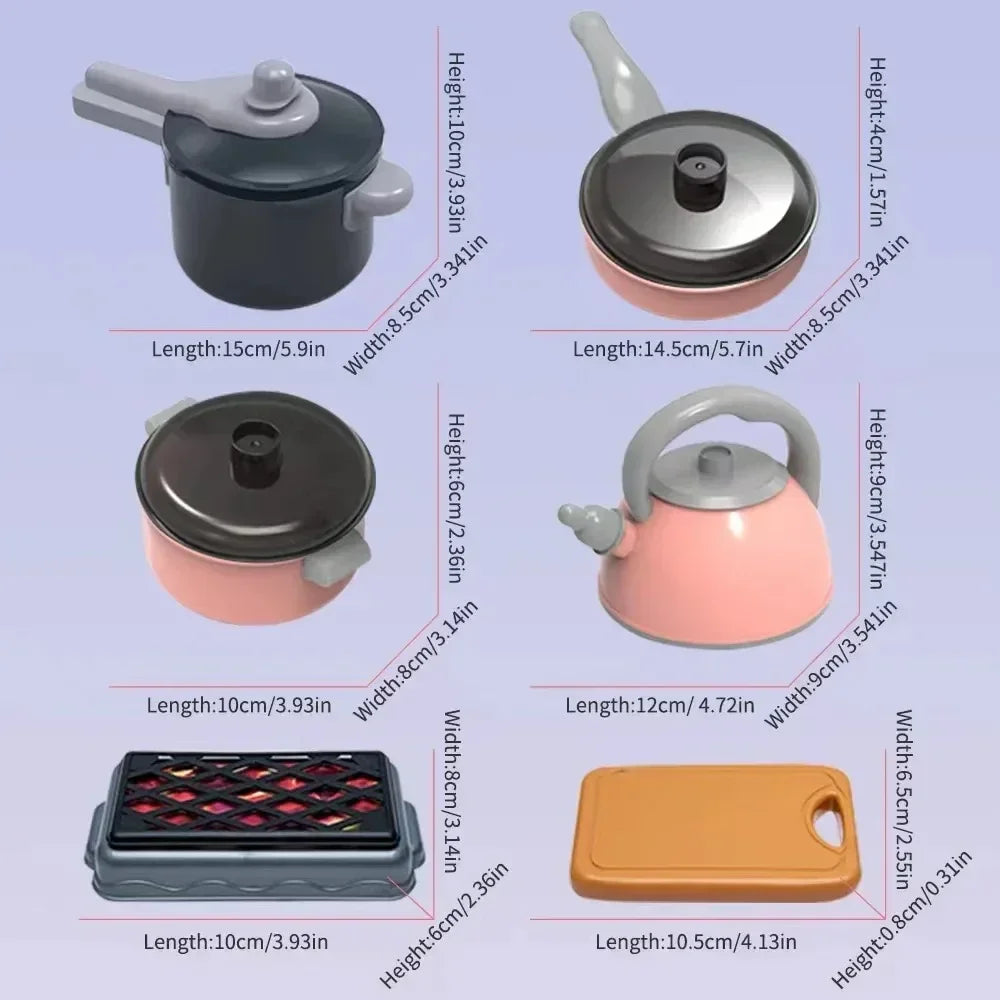 Kids Kitchen Toys Set