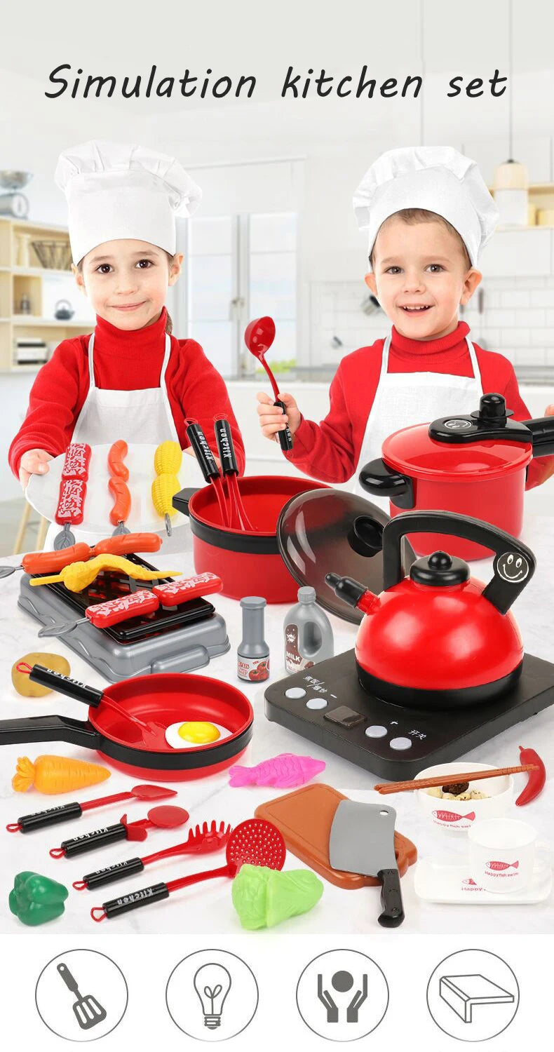 Kitchen Toys Cooking Set