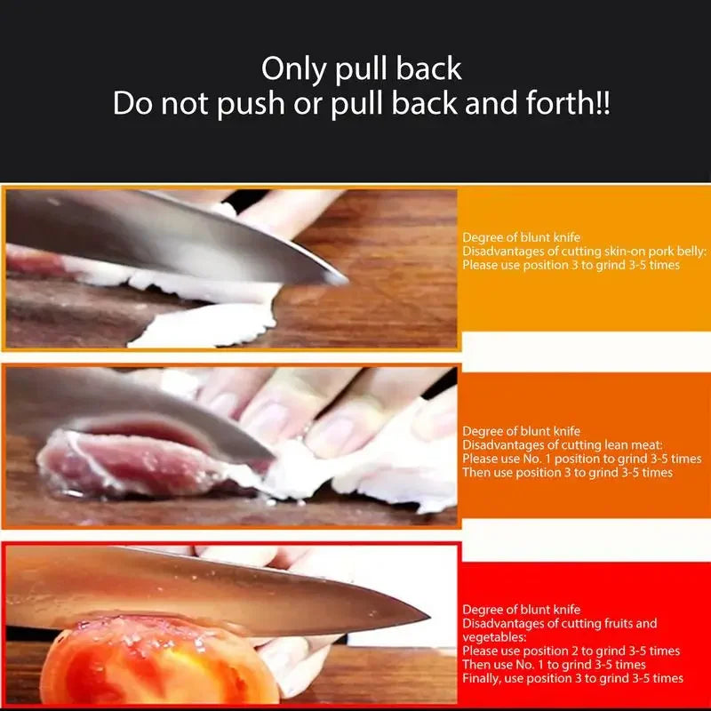 Kitchen 4 Segment Knife Sharpener