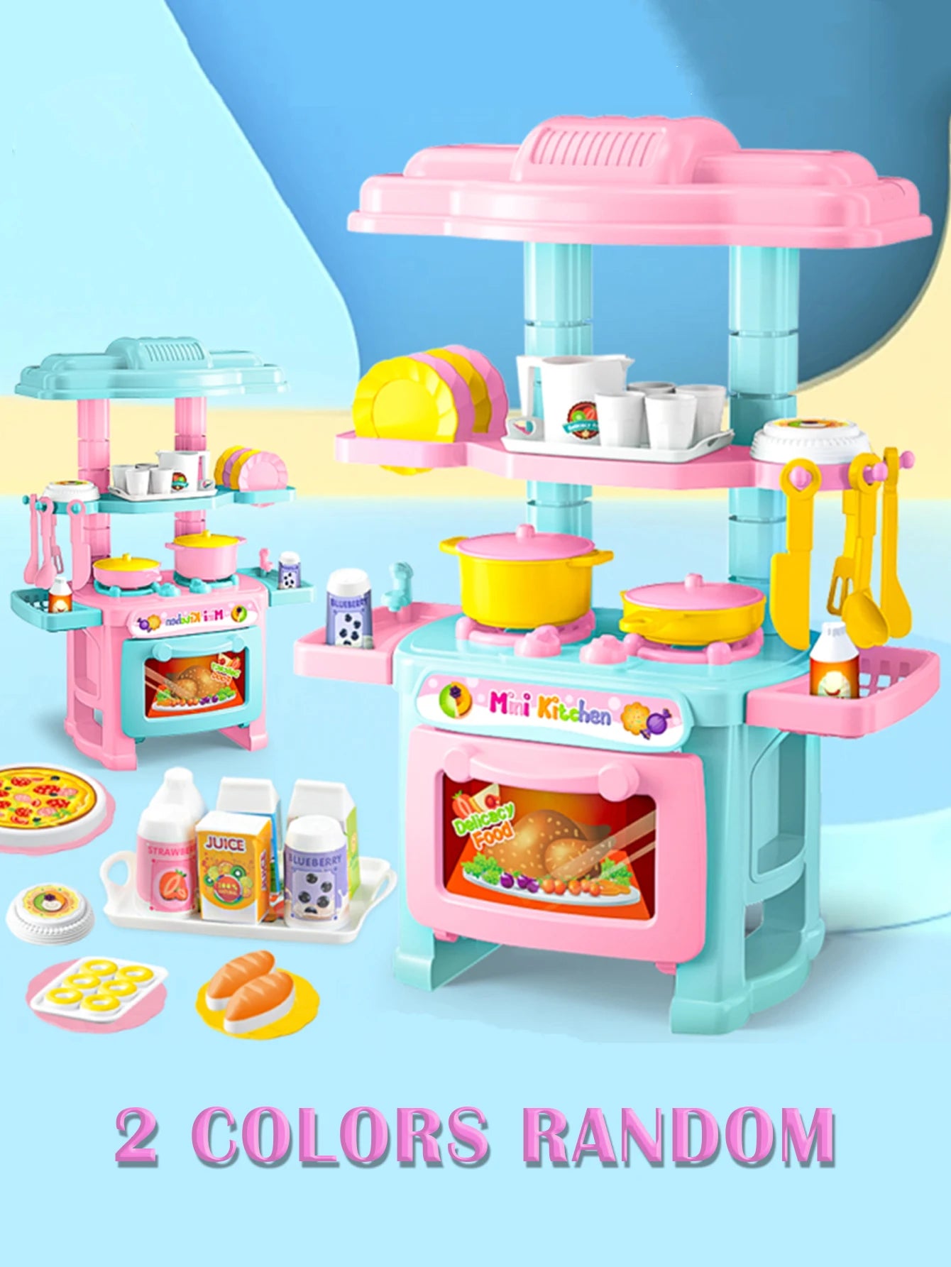 Kitchen Playset Toys, 2 Color