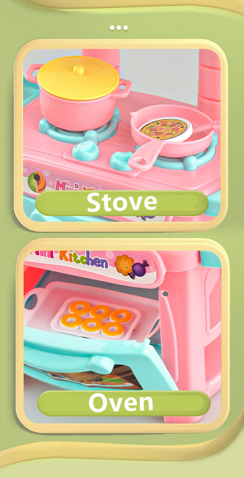 Kitchen Playset Toys, 2 Color