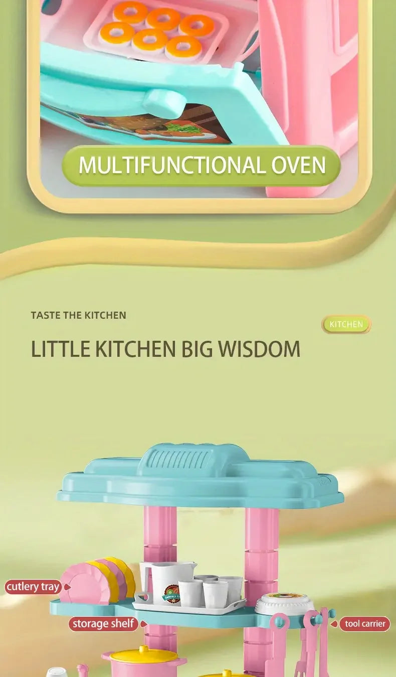 Mini Kitchen Counter Play Set