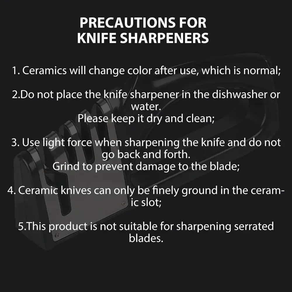 Kitchen 4 Segment Knife Sharpener