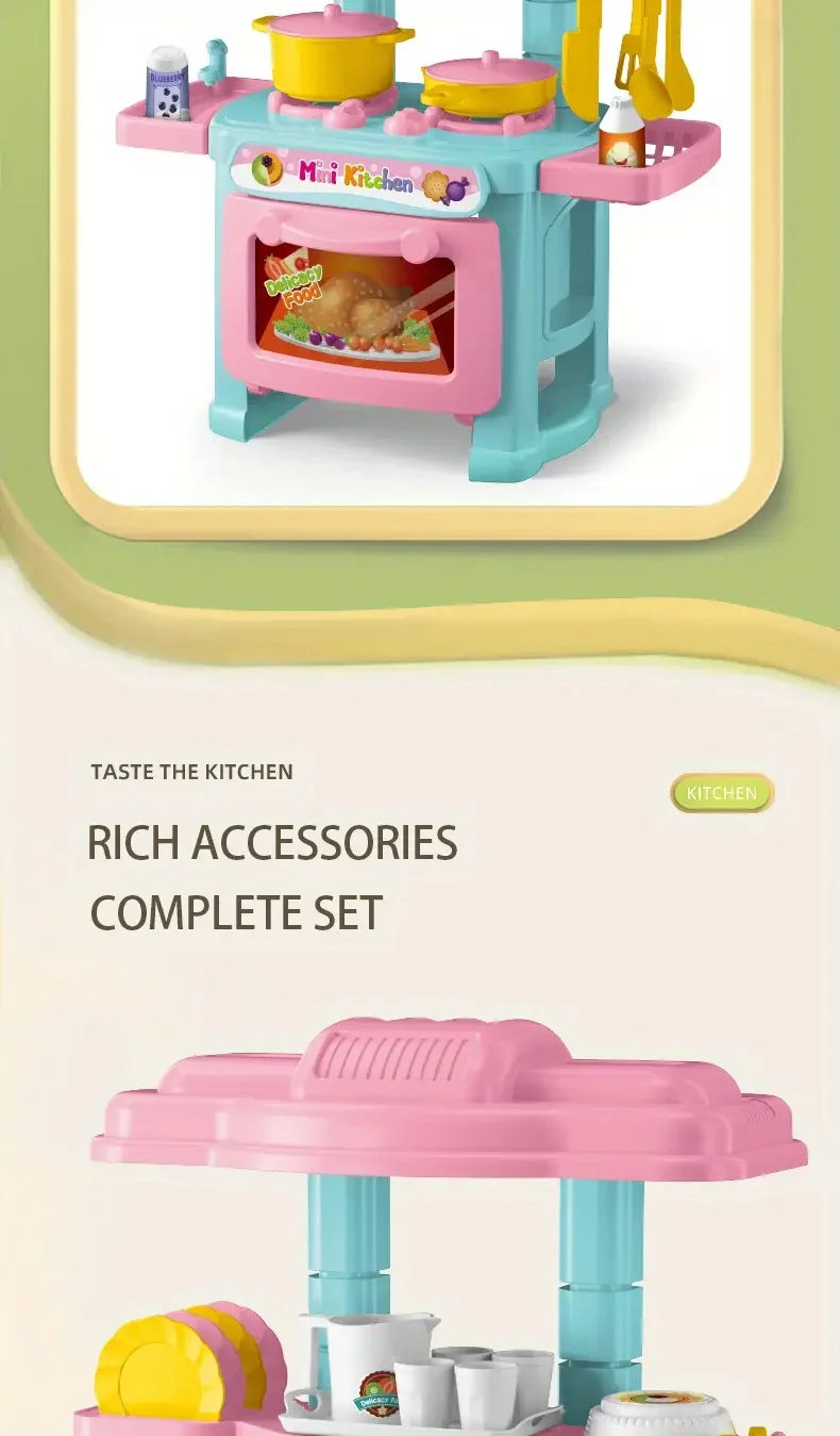 Mini Kitchen Counter Play Set