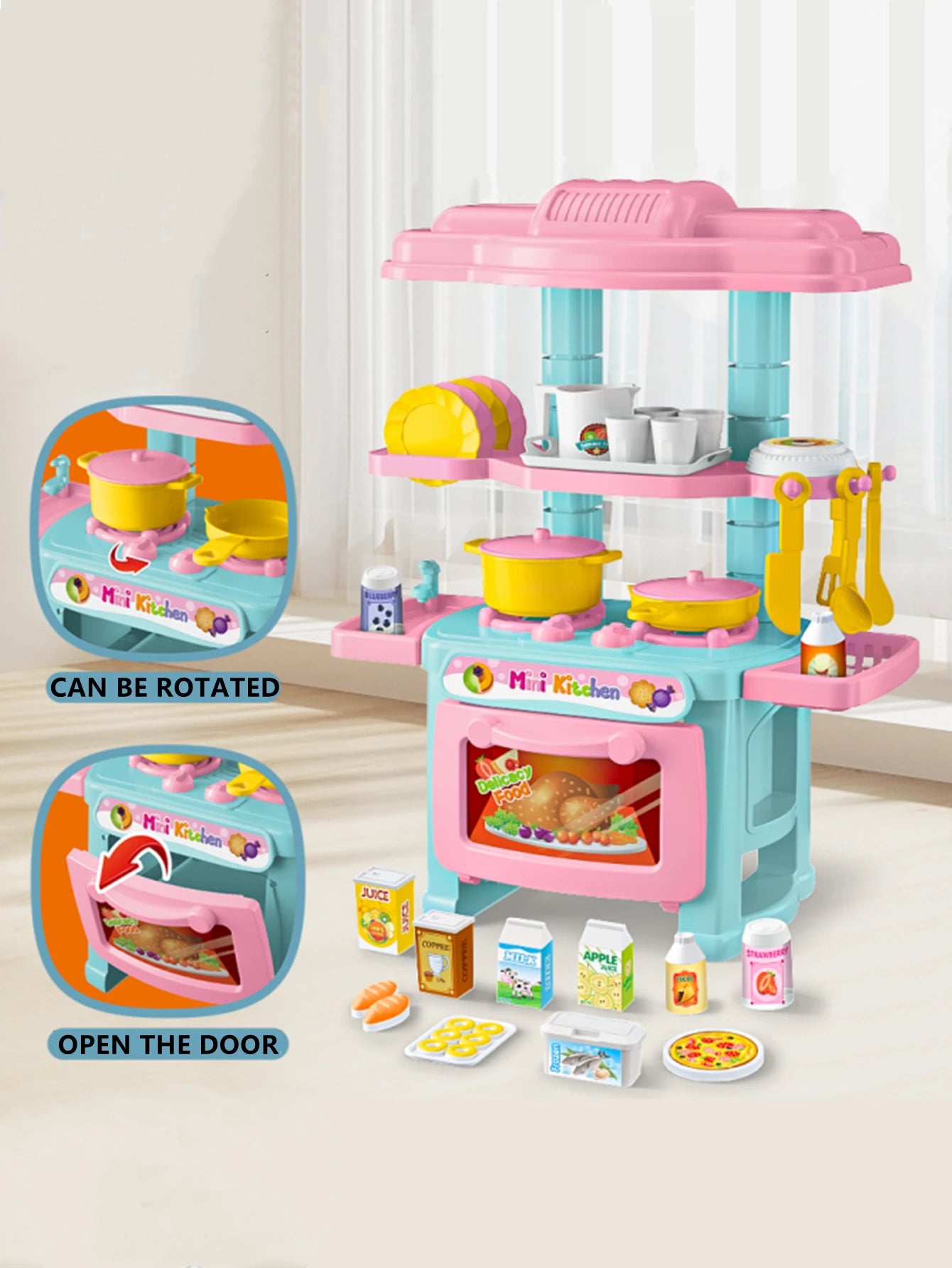Kitchen Playset Toys, 2 Color