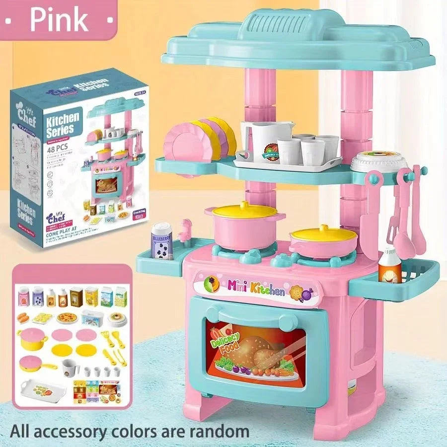 Mini Kitchen Counter Play Set