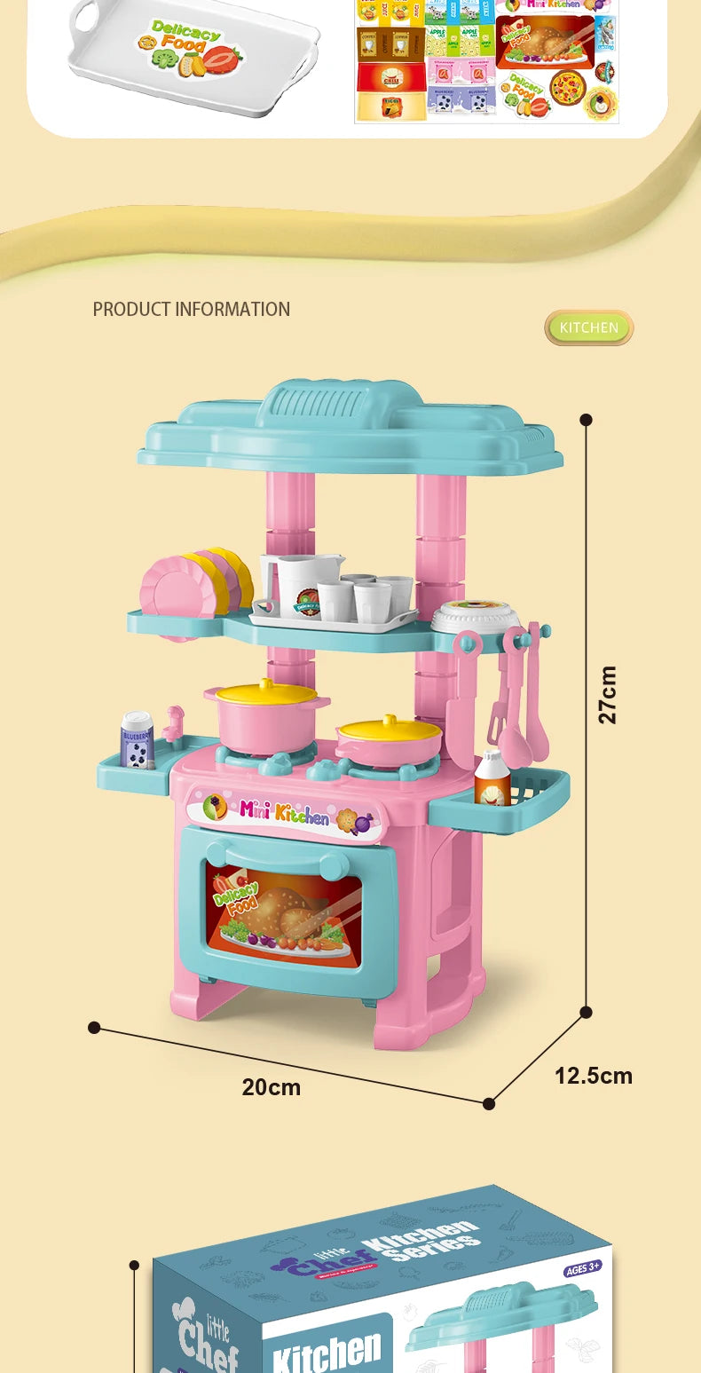 Kitchen Playset Toys, 2 Color
