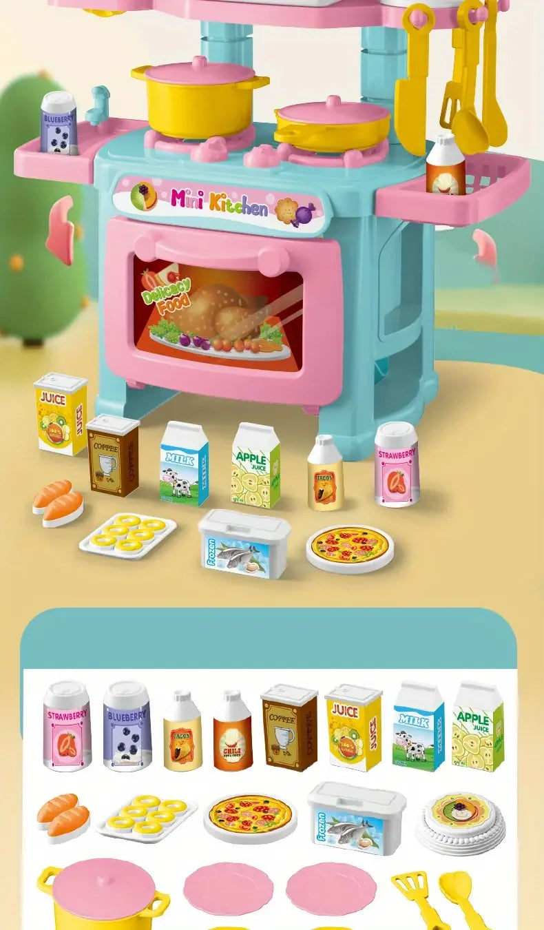 Mini Kitchen Counter Play Set