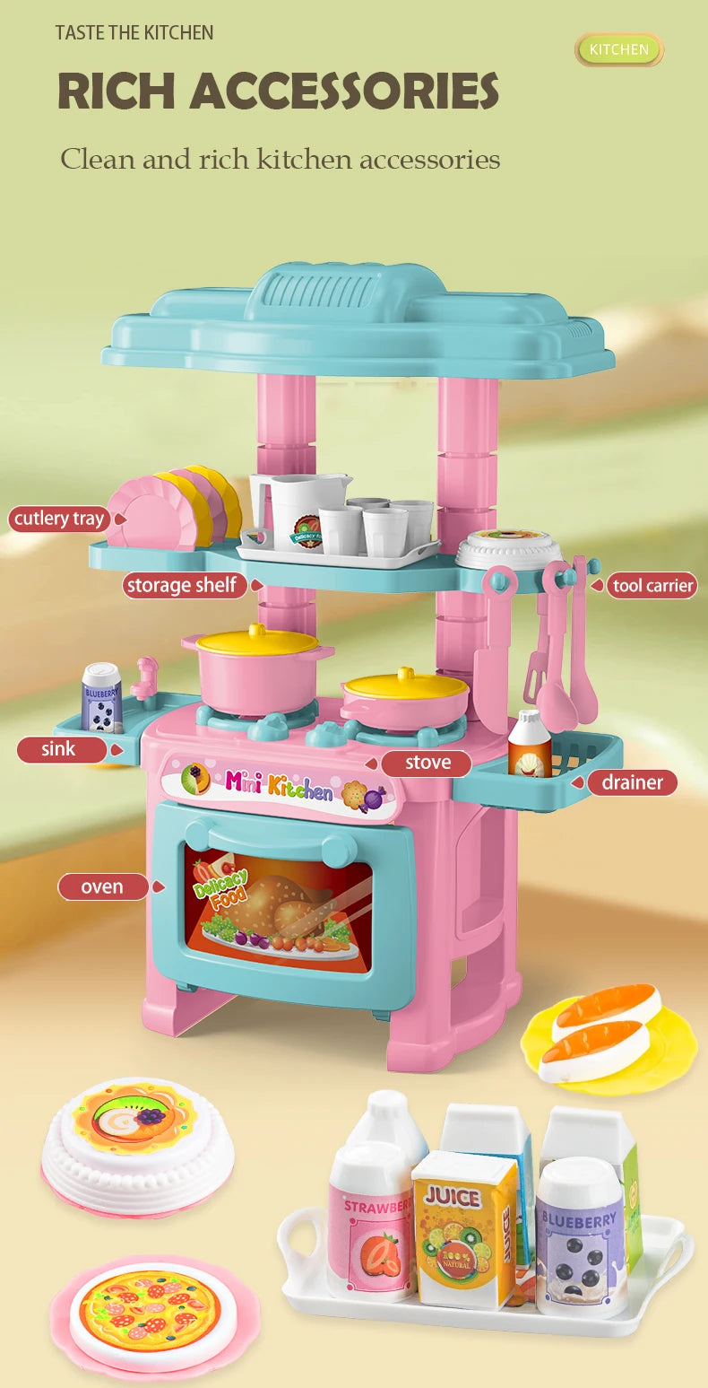 Kitchen Playset Toys, 2 Color