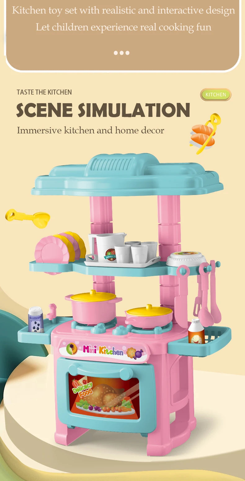 Kitchen Playset Toys, 2 Color