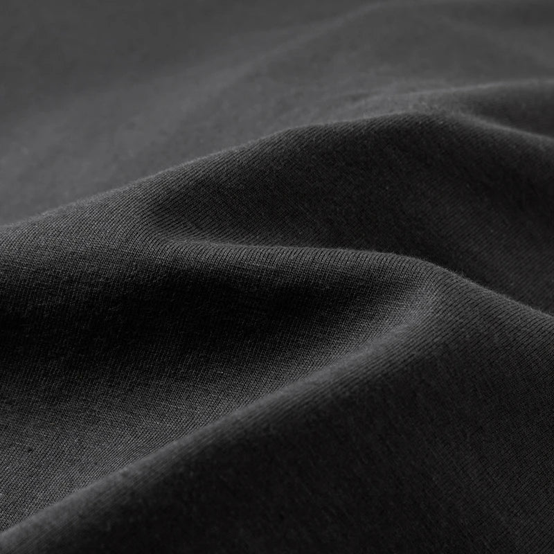 Men's Round Neck Cotton Long Sleeved T-shirt