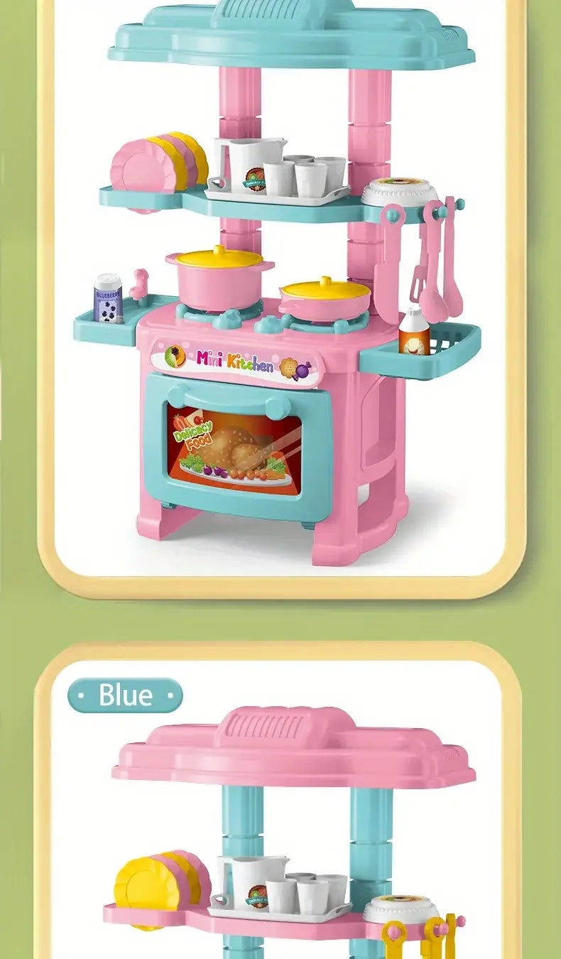 Mini Kitchen Counter Play Set