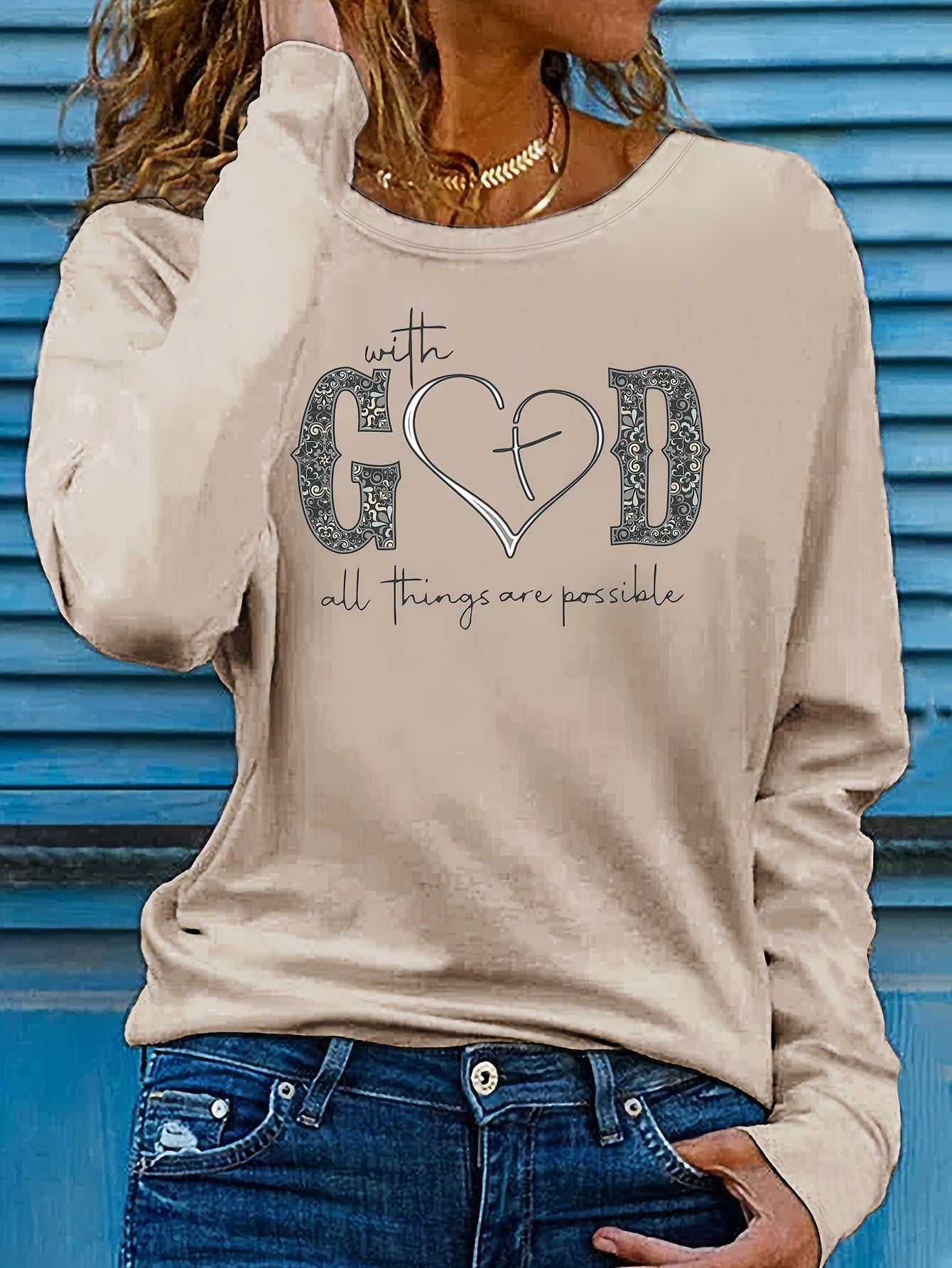 Gods Blessing Womens T-shirt