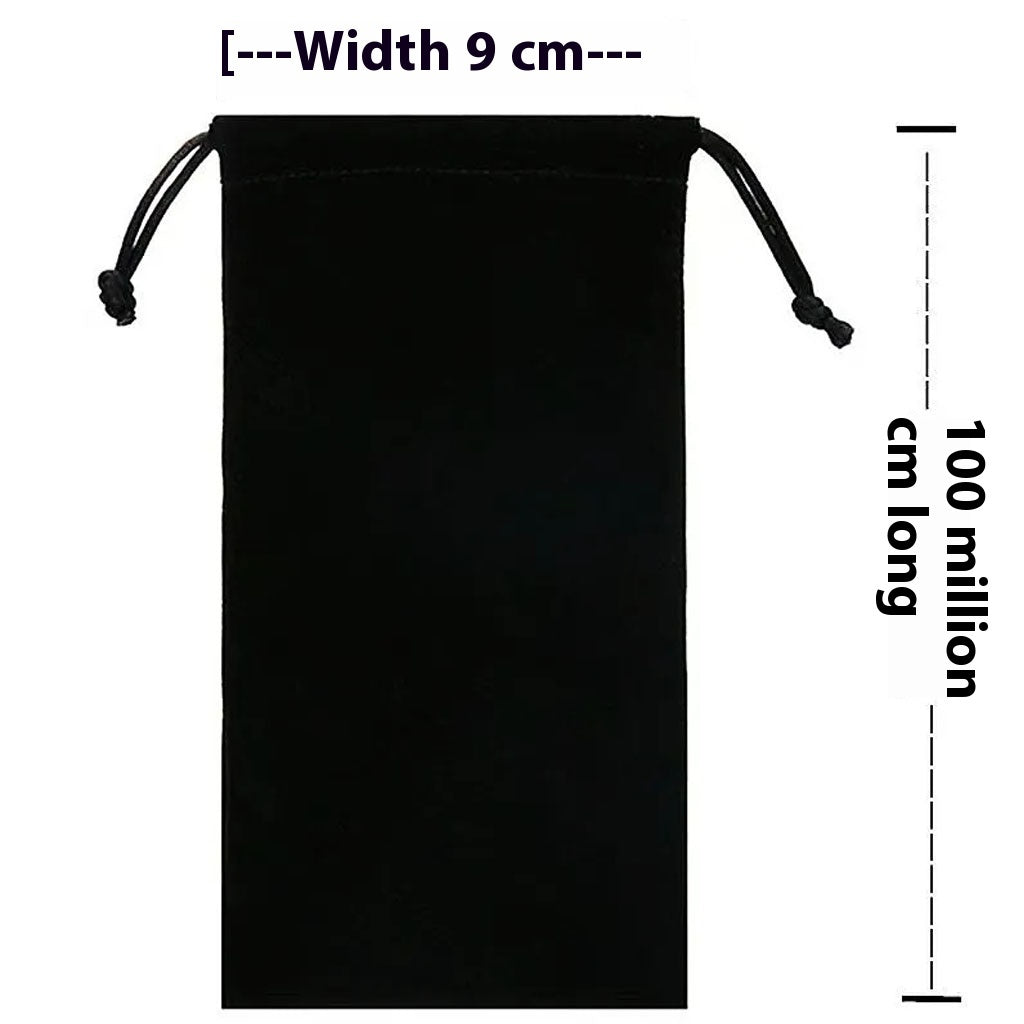 Outdoor Carrying Sunglasses Storage Bag Pressure-proof Flannel Bag