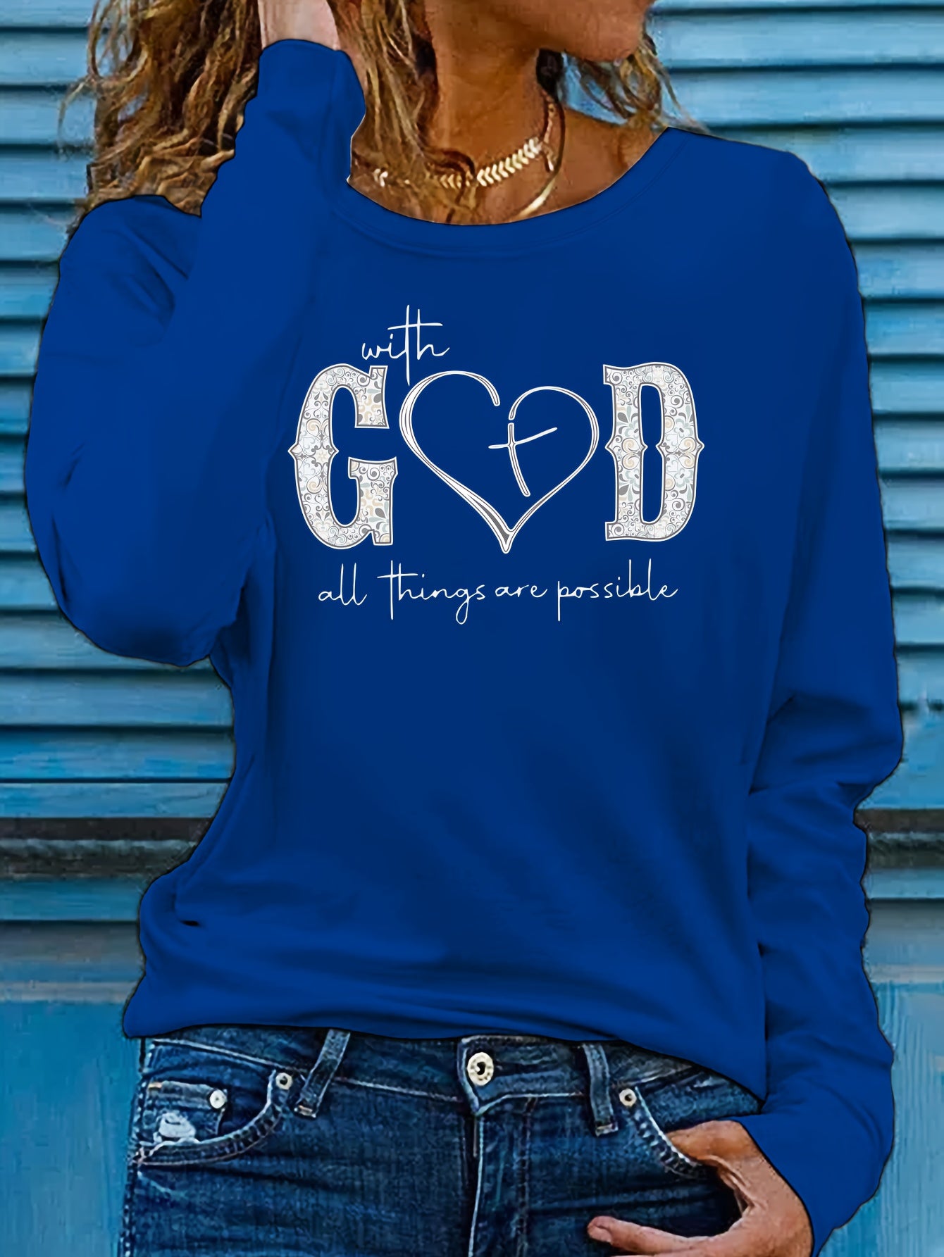 Gods Blessing Womens T-shirt