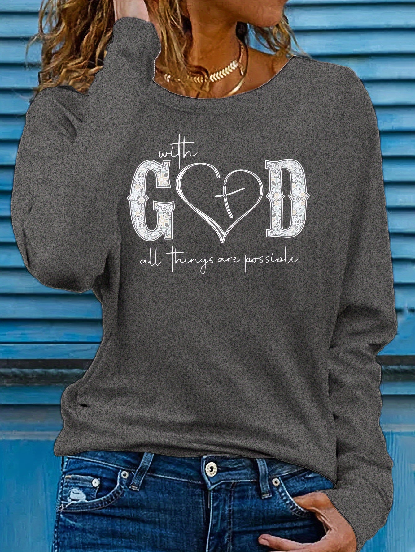 Gods Blessing Womens T-shirt