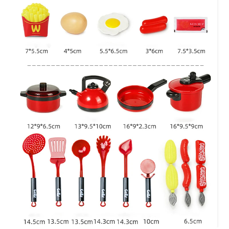 Kitchen Toys Cooking Set